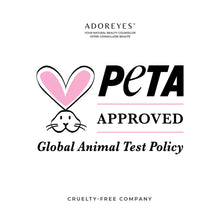 Load image into Gallery viewer, Adoreyes peta approved logo
