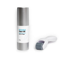 Load image into Gallery viewer, SkinVacious skin roller  with SkinVacious Essential Face Oil