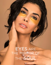 Load image into Gallery viewer, HADAKA 24KT GOLD EYE MASKS ARE THE MIRROR OF THE SOUL
