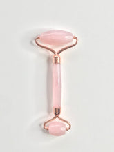 Load image into Gallery viewer, HADAKA WANDLOVE ROSE QUARTZ FACIAL ROLLER - DOUBLE SIDED