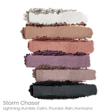 Load image into Gallery viewer, PurePressed Eye Shadow palette - storm chaser swatch