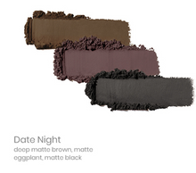 Load image into Gallery viewer, PurePressed Eye Shadow Trio - date night swatch