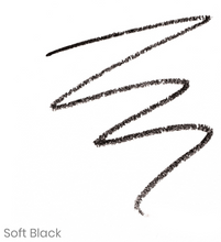 Load image into Gallery viewer, Jane Iredale PureBrow Retractable Brow Pencil - Precision soft black swatch