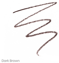 Load image into Gallery viewer, Jane Iredale PureBrow Retractable Brow Pencil - Precision dark brown swatch
