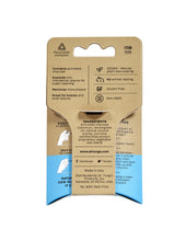 Load image into Gallery viewer, Dr. Tung's Activated Charcoal Expanding Dental Floss Lemongrass flavour back of pack
