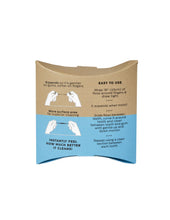 Load image into Gallery viewer, Dr. Tung's Activated Charcoal Expanding Dental Floss Lemongrass flavour back of pack with instructions for use