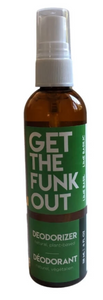 Get the Funk Out Deodorizer 4oz. bottle - lime basil