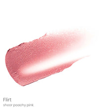 Load image into Gallery viewer, Jane Iredale Lip Drink Flirt SWATCH - SHEER PEACHY PINK
