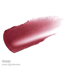 Load image into Gallery viewer, Jane Iredale Lip Drink Giddy SWATCH - SHEER FIG SHIMMER