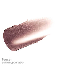 Load image into Gallery viewer, Jane Iredale Lip Drink Tease SWATCH - SHIMMERY PLUM BROWN
