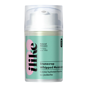 Ilike Stonecrop Whipped Moisturizer in a pump container, nourishing cream with stonecrop and yarrow for brightening, hydrating, and regenerating skin