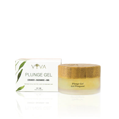 iva Plunge Gel cooling face and body gel with natural ingredients for soothing, hydrating skin