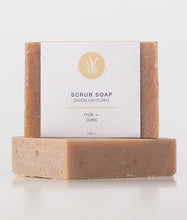 Load image into Gallery viewer, All Things Jill Bar Soap - Milk and Oats Scrub Soap
