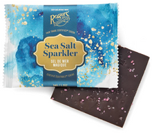 Load image into Gallery viewer, Roger&#39;s chocolates - sea salt sparkler bar

