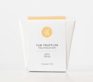 All things Jill tub truffles - juicy citrus