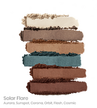 Load image into Gallery viewer, PurePressed Eye Shadow palette - solar flare swatch
