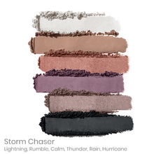 Load image into Gallery viewer, PurePressed Eye Shadow palette - storm chaser swatch
