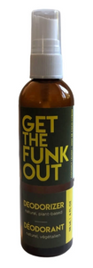 Get the Funk Out Deodorizer 4oz. bottle - coconut lemon
