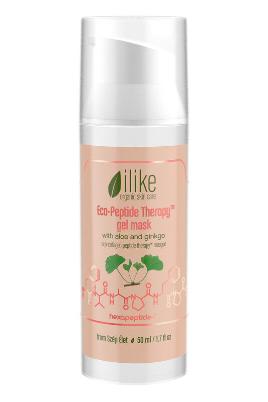ilike Eco-Peptide Therapy Gel Mask with Aloe and Gingko 50mL bottle