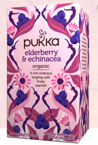 Pukka Tea - elderberry and echinacea