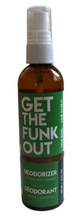 Load image into Gallery viewer, Get the Funk Out Deodorizer 4oz. bottle - lime basil
