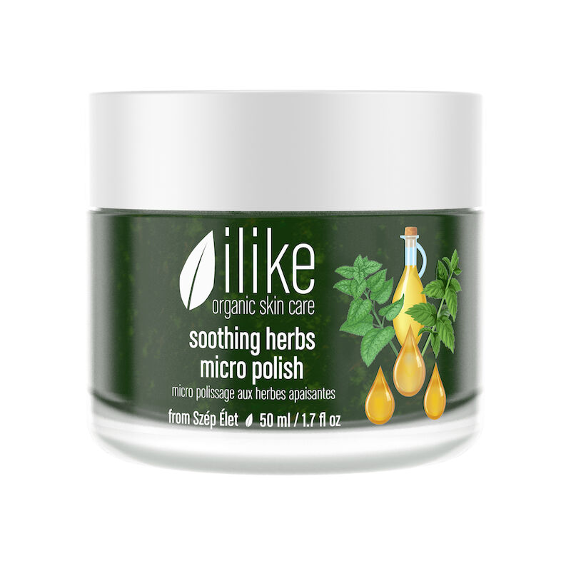 ilike soothing herbs micro polish 50mL jar